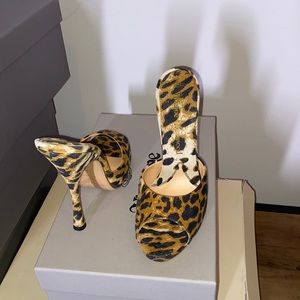 Vivienne Westwood Leopard Heel 36 6 RARE